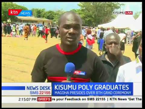 Kisumu Poly Graduates: Magoha presides over 8th graduation ceremony