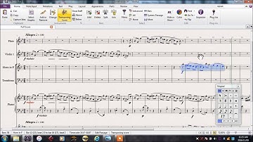 Sibelius Tutorial No. 5 Orchestrate with Copy and Paste