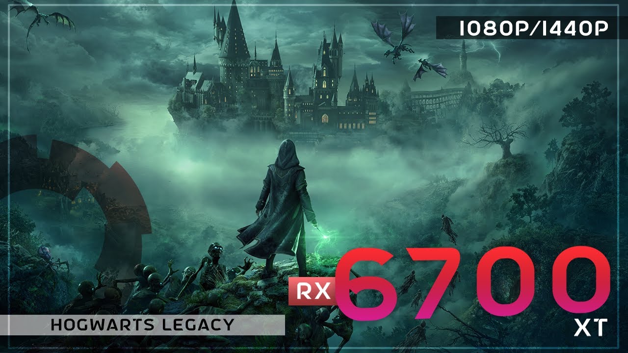 Hogwarts Legacy, Ryzen 5 5600x + RX 6700 XT