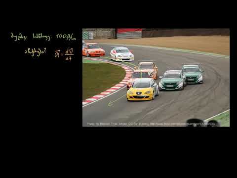 მუდმივი სიჩქარით მოძრავი ავტორბოლის მანქანები მრუდის გარშემო