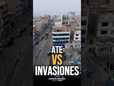 Ref:eVy-R7Q7ZkU Ate vs Invasiones #andrescardoza #desarrollourbano #lima