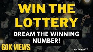 ** WIN THE LOTTERY MEDITATION MUSIC ** Dream The Winning Numbers | UNIVERSE gives you MASSIVE WEALTH