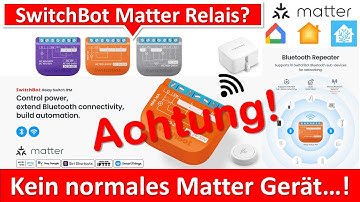Switchbot Matter Relais! Achtung, kein normales Matter Gerät! (Relay Switch 1PM)