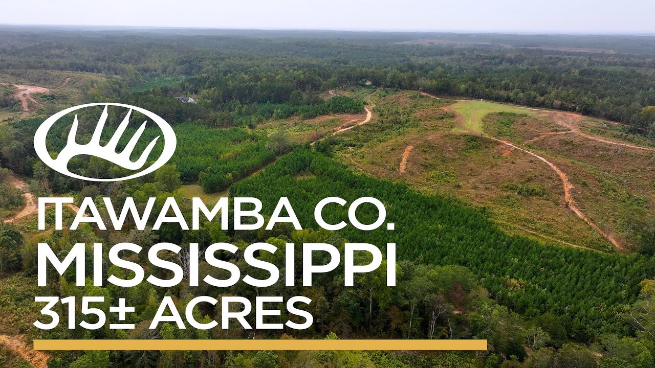 Itawamba County, MS 315± Acres YouTube