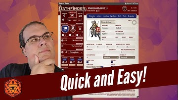 How to make your Pathfinder 2e character in Foundry VTT