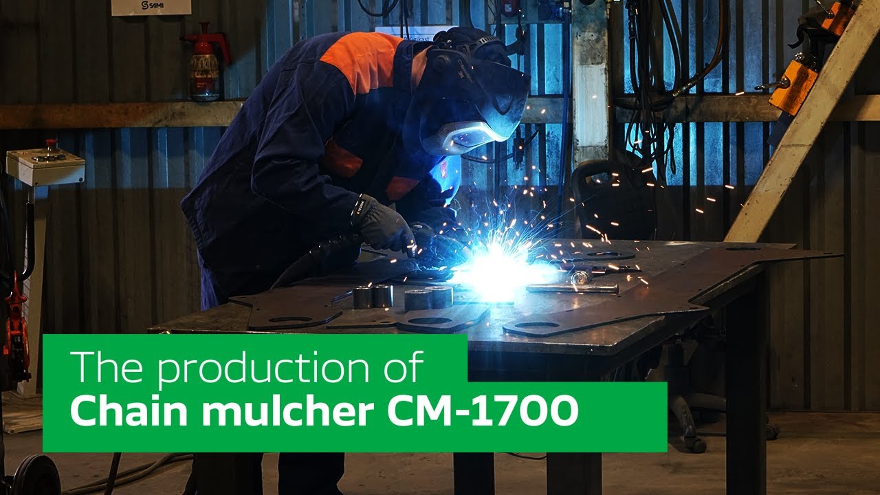 The production of SAMI Chain mulcher CM-1700 - YouTube