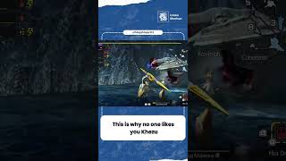 This is why no one likes you, Khezu #shorts #MHGU #MHXX #MonsterHunter