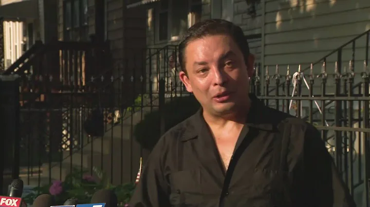 Alderman Lopez speaks after bricks thrown through ...