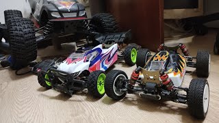 Распаковка и ремонт lc racing buggy 1/16