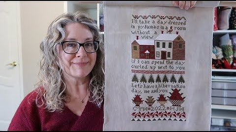 Off the Grid Needlearts Flosstube - Finish it Up Weekend goals met