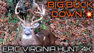 Big Buck Down | Epic Self-Filmed 4k Muzzleloader Hunt | *NEW* Fall 2023 Footage