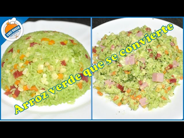 Tienes que probar este Arroz verde cremoso | Chef Roger Oficial