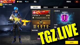 FREE FIRE LIVE IN TELUGU | PLAYING WITH MY LOVELY DARLINGS | TELUGU GAMING ZONE #LIVE -17