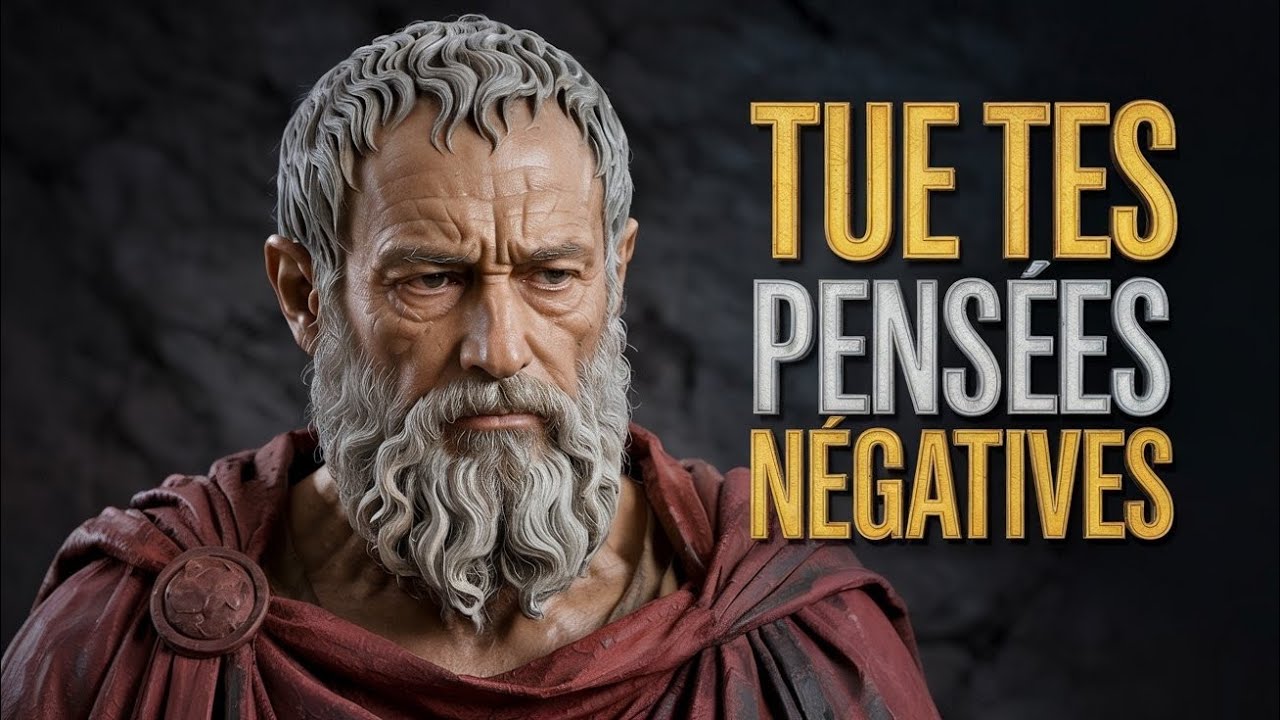 LIBERE-TOI DES PENSEES NEGATIVES POUR TOUJOURS - PHILOSOPHIE STOÏCIENNES 🔥
