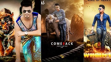 FB Star sonu rajput come back tiger  new dp photo edit in picsart  || tiger zinda hai || fb store