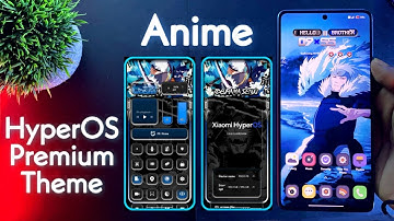 HyperOS Anime Premium Theme For Any Xiaomi Devices | New Anime System Ui Theme | #hyperos #anime