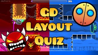 Guess the Geometry Dash Level by the Layout