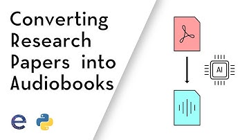 Converting Research Papers into Audiobooks using AI | English