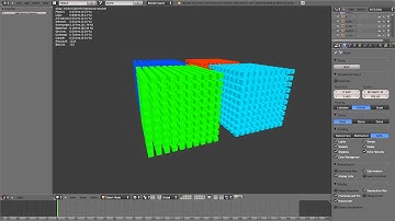 BGE Rasterizer speedup test: static geometry