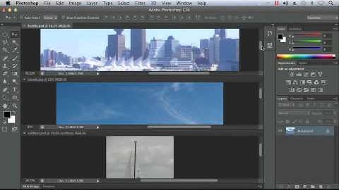 Arranging Multiple Open Documents On-screen - Adobe Photoshop CS6 Tutorial