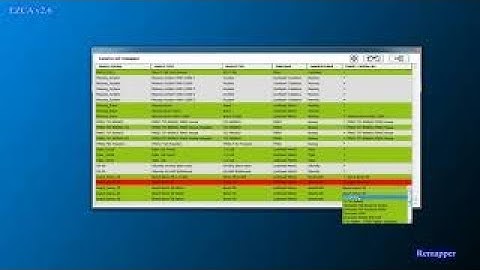 EZCA Remapper videotutorial Eng