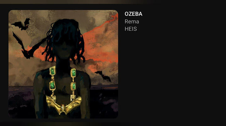 Rema -Ozeba (official music video) 4K