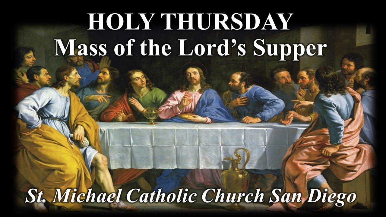 HOLY THURSDAY 2020