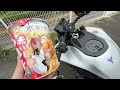 MT-09でツーリングしながらガンダムコラボのうどんを買いに行く