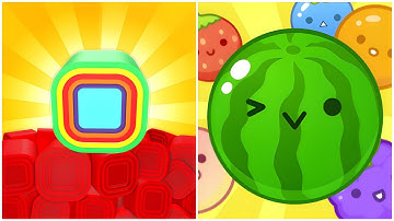 Smash Runner vs Watermelon Suika Games - (All ASMR Gameplay, Games), New Update