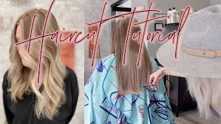 Basic Haircut Tutorial with Soft Layers // Wholy Hair screenshot 1