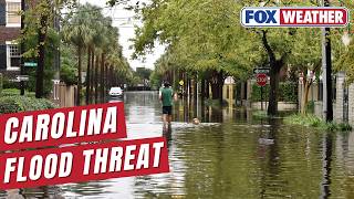 Millions Under Flash Flood Threat Along Carolina Coast