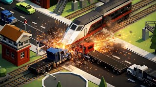 🚦 Railroad Crossing Mania – Risky Road Crossings | Gameplay #23 screenshot 4
