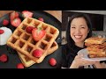 Perfect Waffle Recipe - Crispy & Fluffy - Lockdown Kitchen!