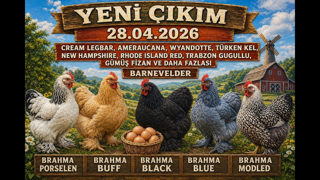 Brahma Civcivlerimiz Çıktı!
