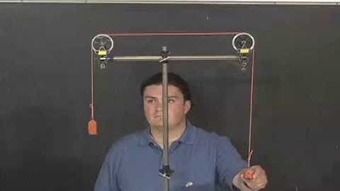 Two equal mass objects