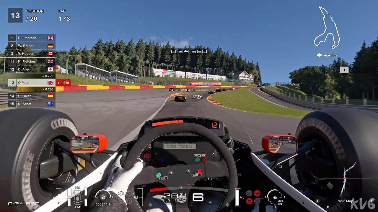 Gran Turismo 7 - McLaren MP4/4 1988 - Cockpit View Gameplay (PS5