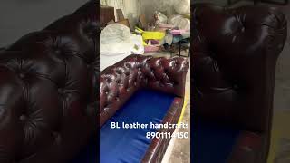 100% pure leather chesterfield vintage leather sofa 🛋️ 📞8901114150 ready to dispatch 🚚🚚🚚