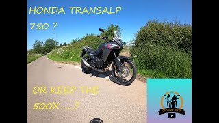 TRANSALP 750 vs CB500X swap ??