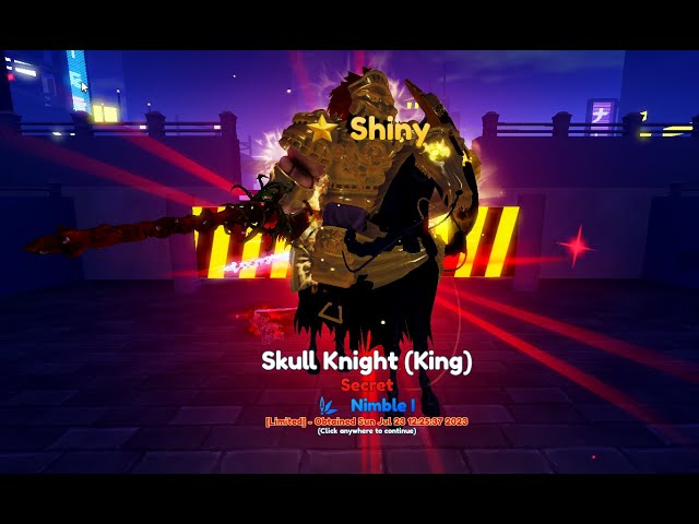 S/S/S Shiny Skull Knight (King)