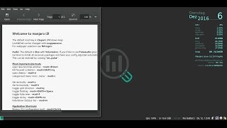 Manjaro i3 16.10.3 Installation and Overview