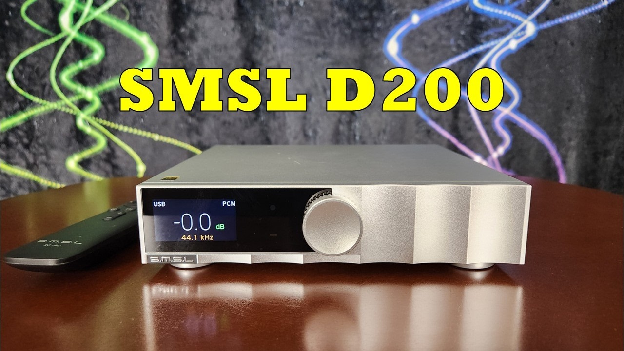 Обзор ЦАП SMSL D200 — Да, это новый продукт! И он довольно хорош!