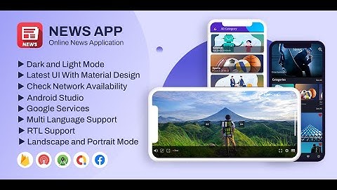 Android News App ( Video, Text, Youtube) | Codecanyon, Admob, Facebook, Startapp