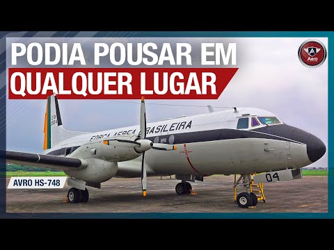 Um avião que MUDOU DE NOME - Clássico TURBOÉLICE BRITÂNICO Avro Hawker Siddley HS 748