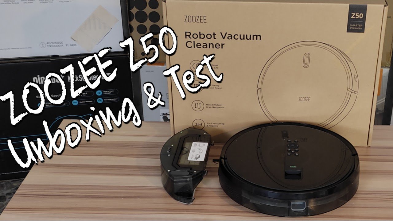 ZOOZEE Z50 Wisch Saugroboter Unboxing & Test YouTube