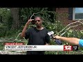 ‘Never seen this much water’: Prince George County residents clean up debris after storm