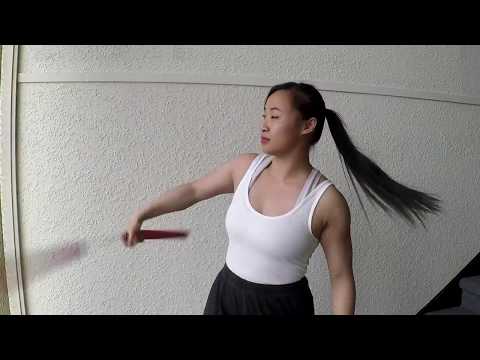 Bruce Lee Girl Nunchucks  Bloopers