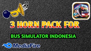 🔴3 HORNS FOR BUS SIMULATOR INDONESIA GAME IN KANNADA || Horn Pack for Bussid💥