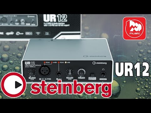 USB аудиокарта STEINBERG UR12 ( USB audio interface - best for Home Recording)