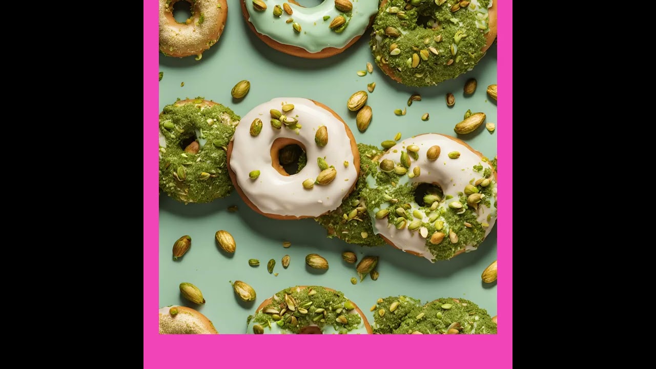 Watch our viral Pistachio Cream Donut come to life 💚