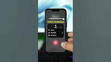 IPhone Voice Isolation بی صدا کردن محیط اطراف در تماس 